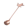 Gato de oro rosa