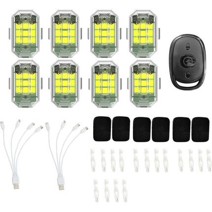 Wireless LED Strobe Light with Remote Control