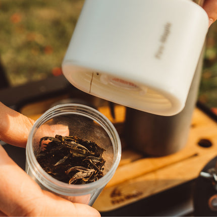 Recipiente portátil para té y café para cocina al aire libre y camping