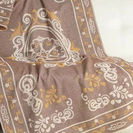 Serviette de bain Boho pour adultes - Grande serviette de bain et de plage en coton à séchage rapide et douce pour la peau