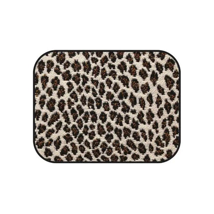 Leopard Print Car Floor Mats Set - Wnkrs