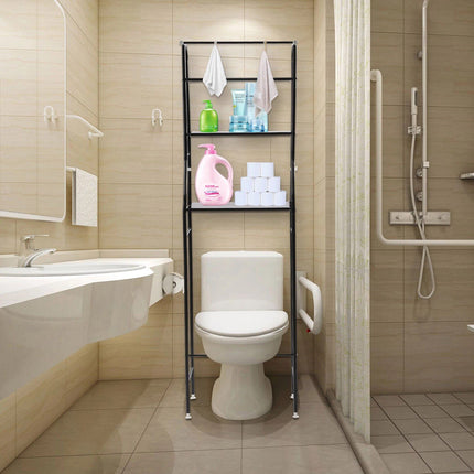 3-Tier Metal Over-The-Toilet Storage Shelf - Wnkrs