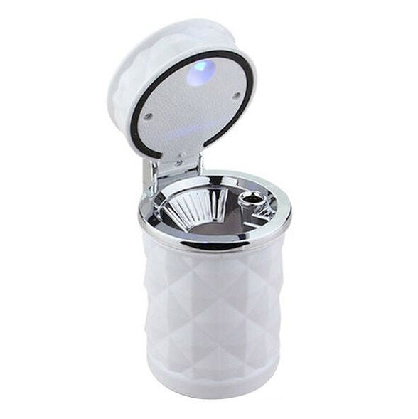 LED-Lit Portable Car Ashtray with Smoke Extractor - Wnkrs