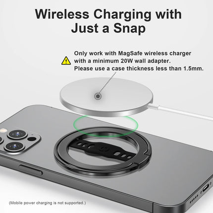 MagSafe Compatible Wireless Charging Phone Grip