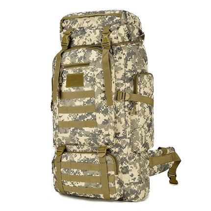 Mochila de camuflaje para montañismo al aire libre