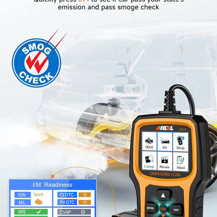 Lecteur de codes de véhicule OBD II amélioré