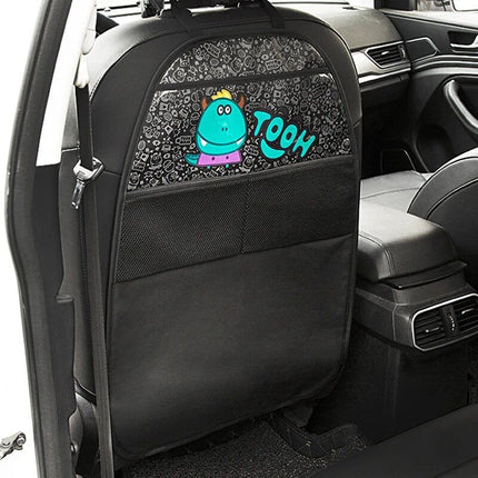 Kid-Friendly Car Seat Protector with Storage - Wnkrs