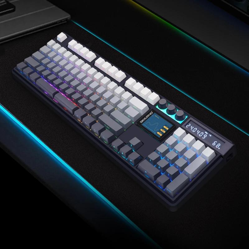 Full-Size 3-Mode Wireless Mechanical Keyboard