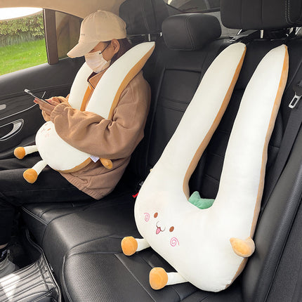 Almohada de viaje para niños en forma de U con bonito diseño de animales