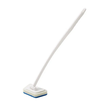 Brosse de nettoyage multifonctionnelle pour murs et sols de salle de bain à long manche