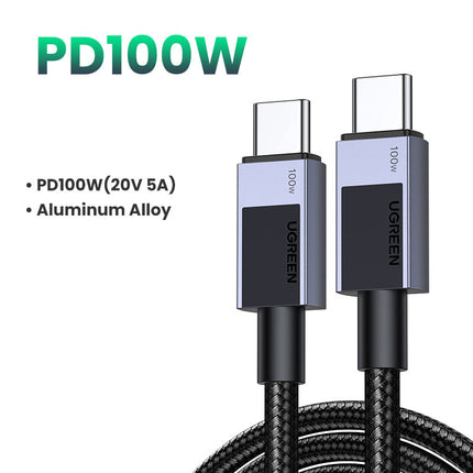 Cable de carga rápida USB C a USB tipo C de 100 W