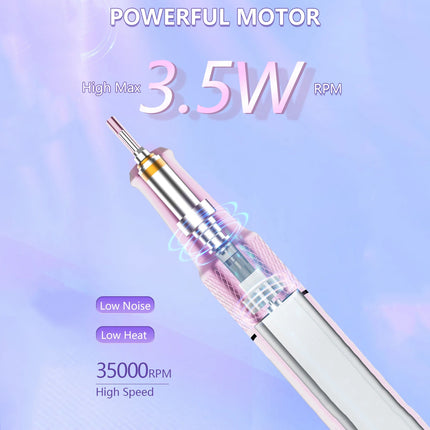 Rechargeable Nail Drill Manicure Machine - Wnkrs