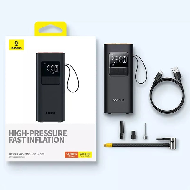 Portable Wireless Car Air Pump: Inflate Anywhere, Anytime