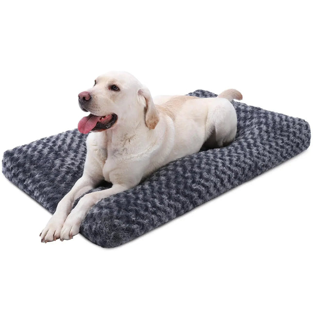 Cama de felpa de lujo lavable para perros