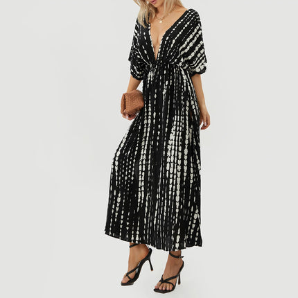 Bohemian Beach Maxi Cover Up Dress