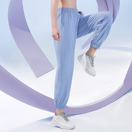 Pantalon de yoga d'extérieur à séchage rapide pour femmes - Pantalon de survêtement Summer Ice Silk