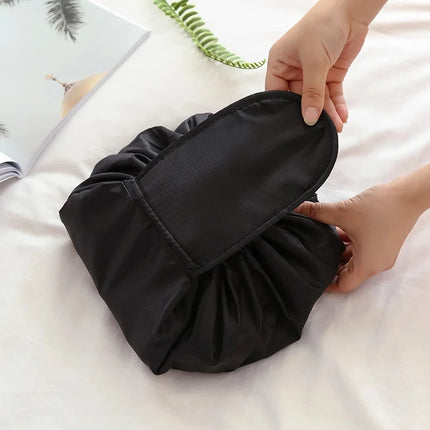 Bolsa de maquillaje portátil impermeable y organizador de viaje para mujer