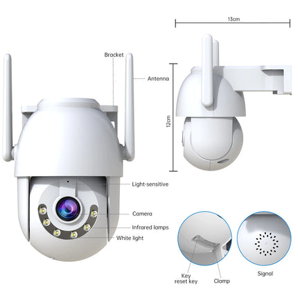 Outdoor & Indoor 3MP HD Security Camera