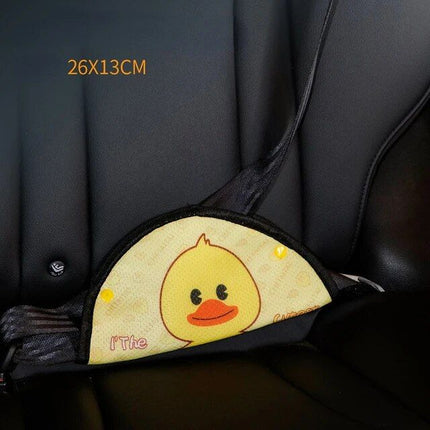 Kids Cartoon Safety Car Seat Belt Cushion and Adjuster Set - Wnkrs