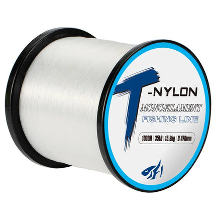 Hilo de pesca de fluorocarbono y nailon superresistente