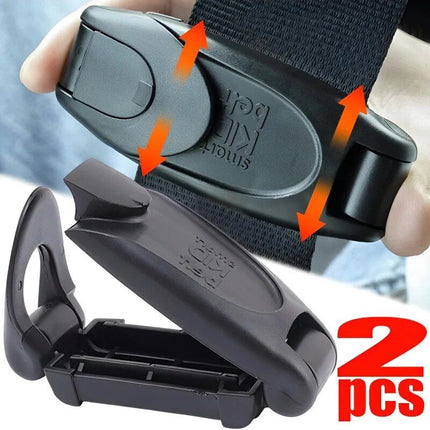 Comfort Car Seat Belt Adjuster Clip – Safe & Cozy Ride for Everyone - Wnkrs