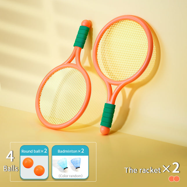 Juego de raqueta de bádminton y tenis para niños