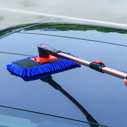 Balai-brosse télescopique pour lavage de voiture