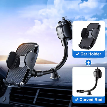 360° Flexible Long Arm Car Phone Holder