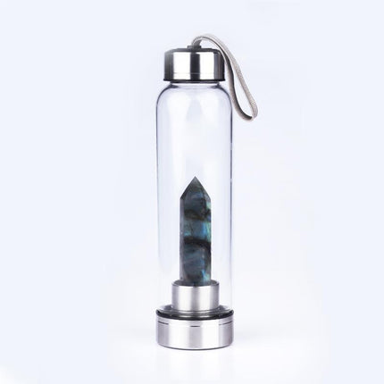 Natural crystal pillar energy glass - Wnkrs