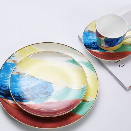 Watercolor Dessert  Plates - Wnkrs