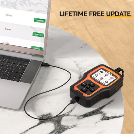 Professional OBD2 Scanner with Battery Test and Diagnostic Features - Wnkrs