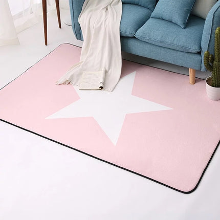 Anti-Slip Soft Geometric Patterned Carpets For Baby Bedroom - Wnkrs