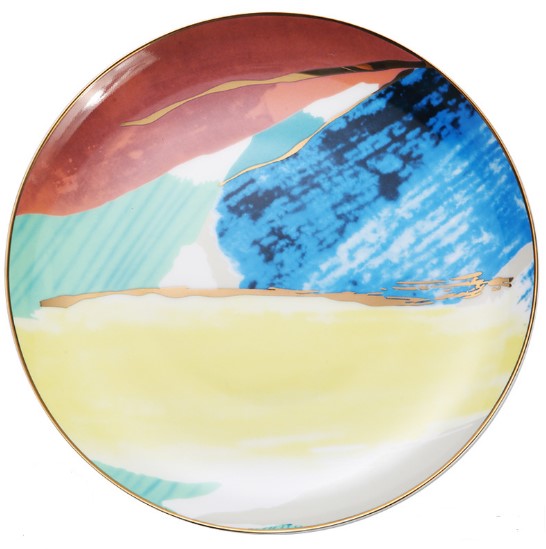 Watercolor Dessert  Plates - Wnkrs