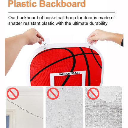 Adjustable Height Kids Basketball Hoop Set