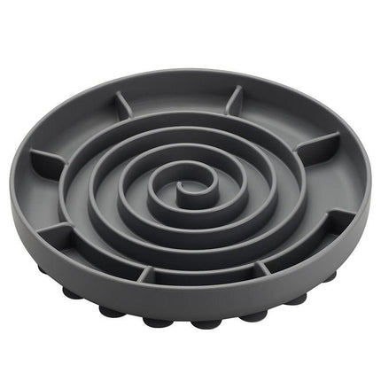 Gamelle pour chien en silicone durable à alimentation lente avec ventouses