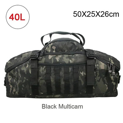 Ultimate 3-in-1 Military Tactical Backpack - Waterproof Duffle Bag for Outdoor Adventures