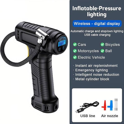 Portable 12V Car Tyre Inflator - Wnkrs