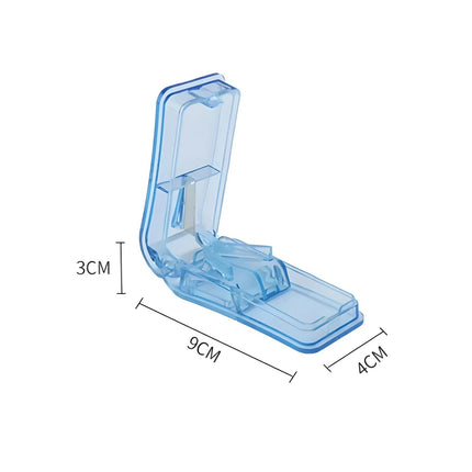 Compact Pill Splitter and Storage Organizer