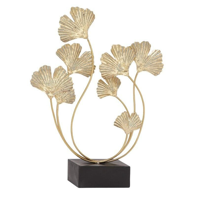 Gold Metal Leaf Sculpture - Wnkrs