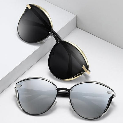 Chic Vintage Polarized Cat Eye Sunglasses for Women - Wnkrs