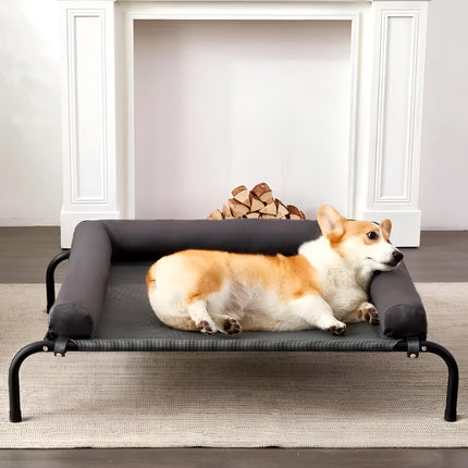 Grand lit confortable pour chien avec coussin respirant