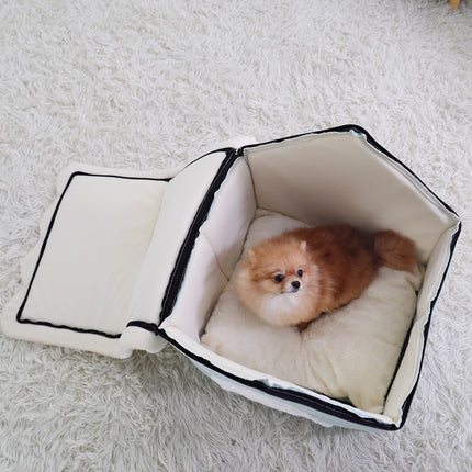 Maison d'intérieur confortable pour animaux de compagnie