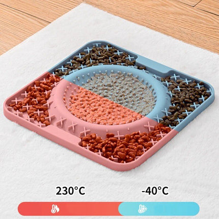 Silicone Slow Feeder Pet Mat - Wnkrs