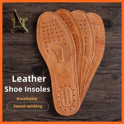 Comfort Cowhide Leather Insoles - Wnkrs