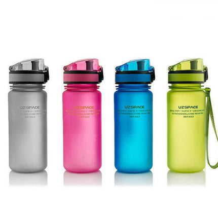 Sports Water Bottle 500ML Outdoor Travel Portable Leak-proof Beverage Appliance - Wnkrs