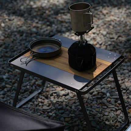 Mesa plegable portátil de aleación de aluminio: perfecta para aventuras al aire libre