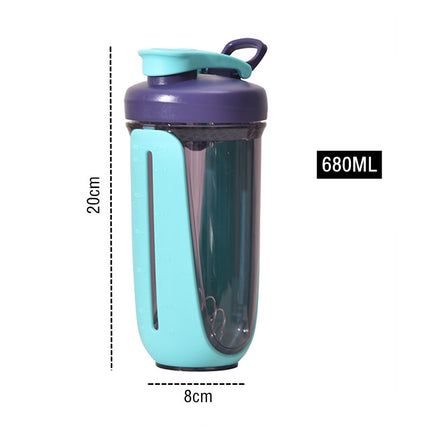 Bouteille shaker pour protéines