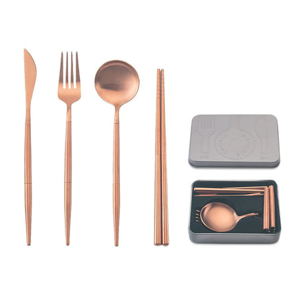 stainless steel portable cutlery set - Wnkrs