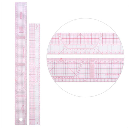 Multi-Function Curve Ruler Set, Multi-Purpose Cutting Ruler - Wnkrs