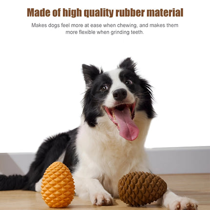 Juguete interactivo para masticar con forma de piña para perros